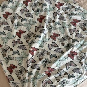 Copper Pearl- butterfly pattern swaddle